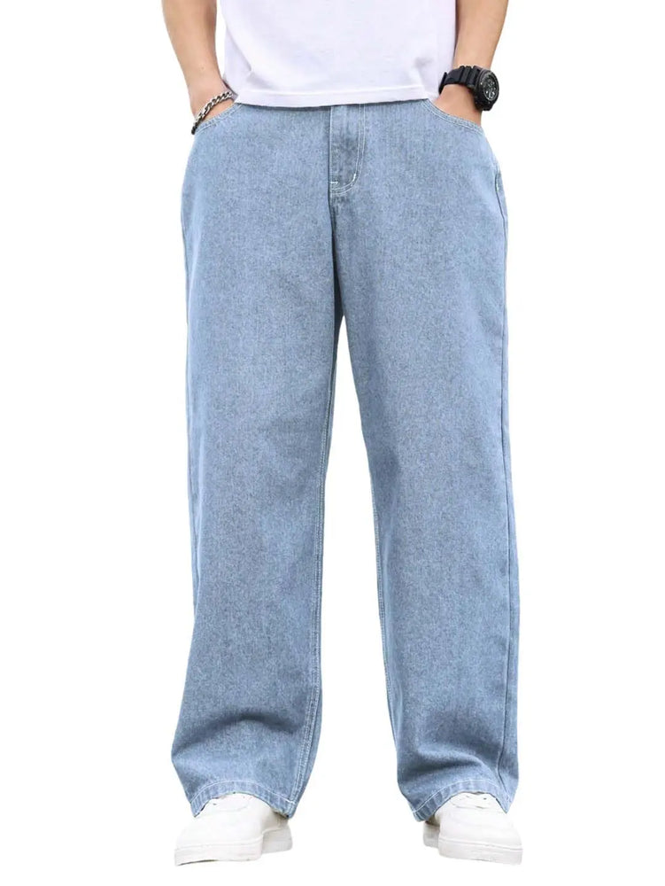 Men's Straight Fit Denim Jeans – Modern Regular Cut with Soft Fabric for Effortless Casual and Smart Look Achord Store