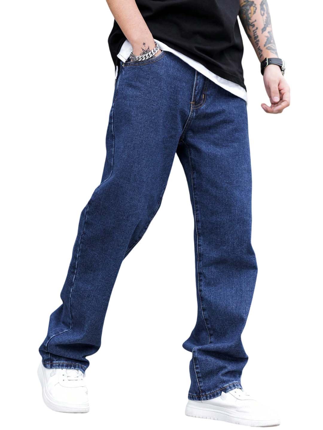 Mens Regular Fit|Classic Design with Stylish Look |Day Comfort|Mide Rise Strachable Jeans - Achord Store