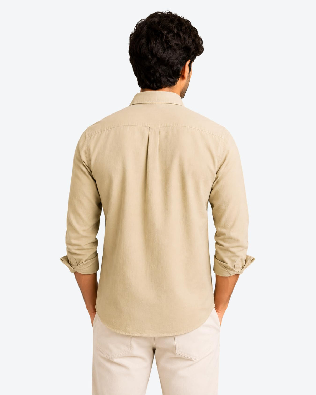 Men's Solid Linen Casual Shirt | Regular Fit | Breathable | Full Sleeve - Achord Store