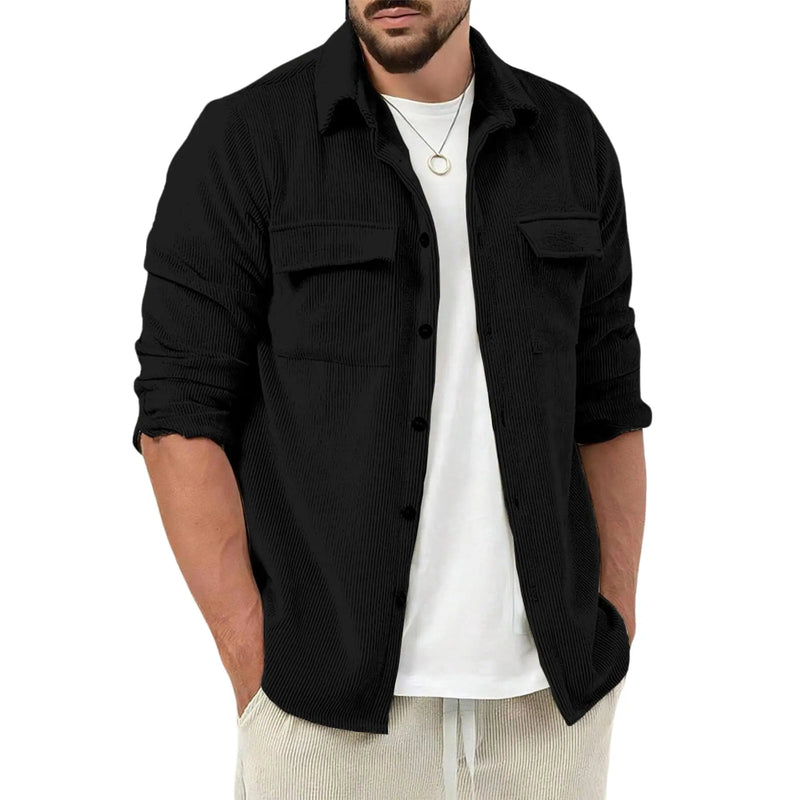 Men's Full Sleeve Casual Striped Shirt - Comfort Fit, Ideal Stylish and Versatile Clothing Achord Store