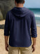 Men's Relax Fit Hooded Shirt || Casual Wear for Men || Full Sleeve Shirts || Stylish Shirt for Men Achord Store