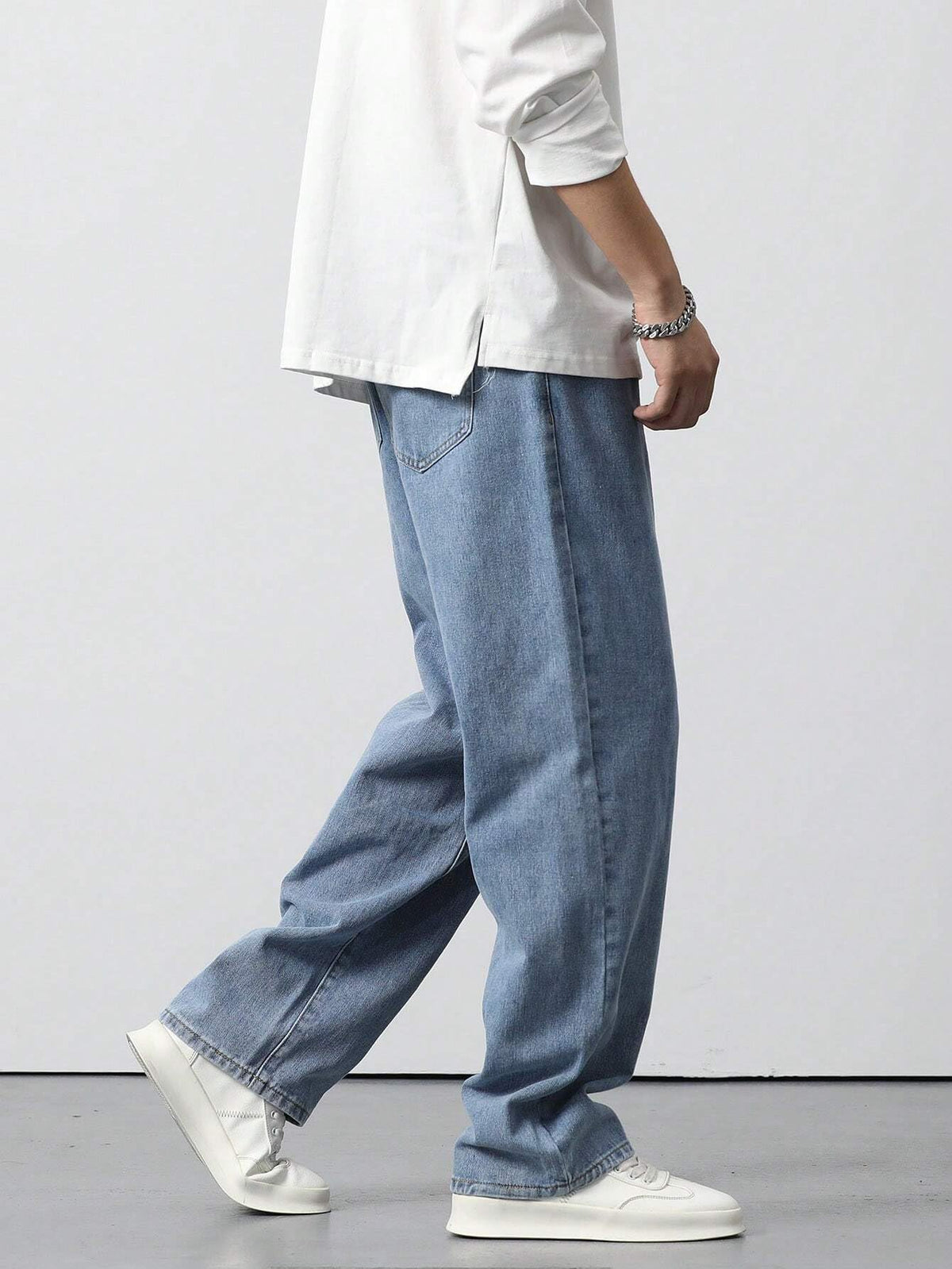 Men Relaxed FIT Denim Jeans | Loose Jeans for Men | Mens Baggy Fit Denim Jeans Pant | MDJ-22 - Achord Store
