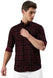 Men Small Checkered Slim Fit Cotton Casual Shirt Achord Store