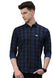 Men Small Checkered Slim Fit Cotton Casual Shirt Achord Store