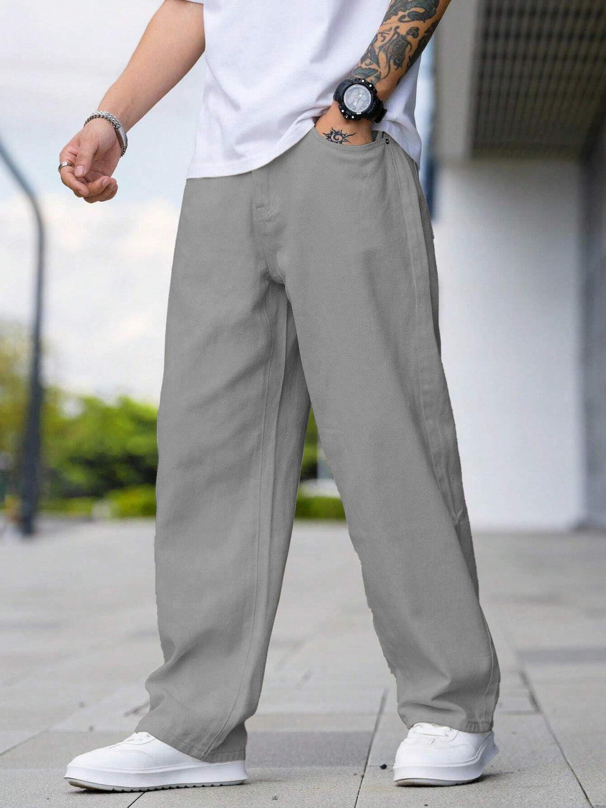 Men Relaxed FIT Denim Jeans | Loose Jeans for Men | Mens Baggy Fit Denim Jeans Pant | MDJ-22 - Achord Store