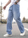 Men’s Relaxed Fit Straight-Leg Jeans|Comfortable & Durable Denim Jeans Achord Store