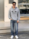 Achord Jeans for Men | Casual Jeans for Men | Loose Fit Denim Streetwear Pants (U-10-17) Achord Store