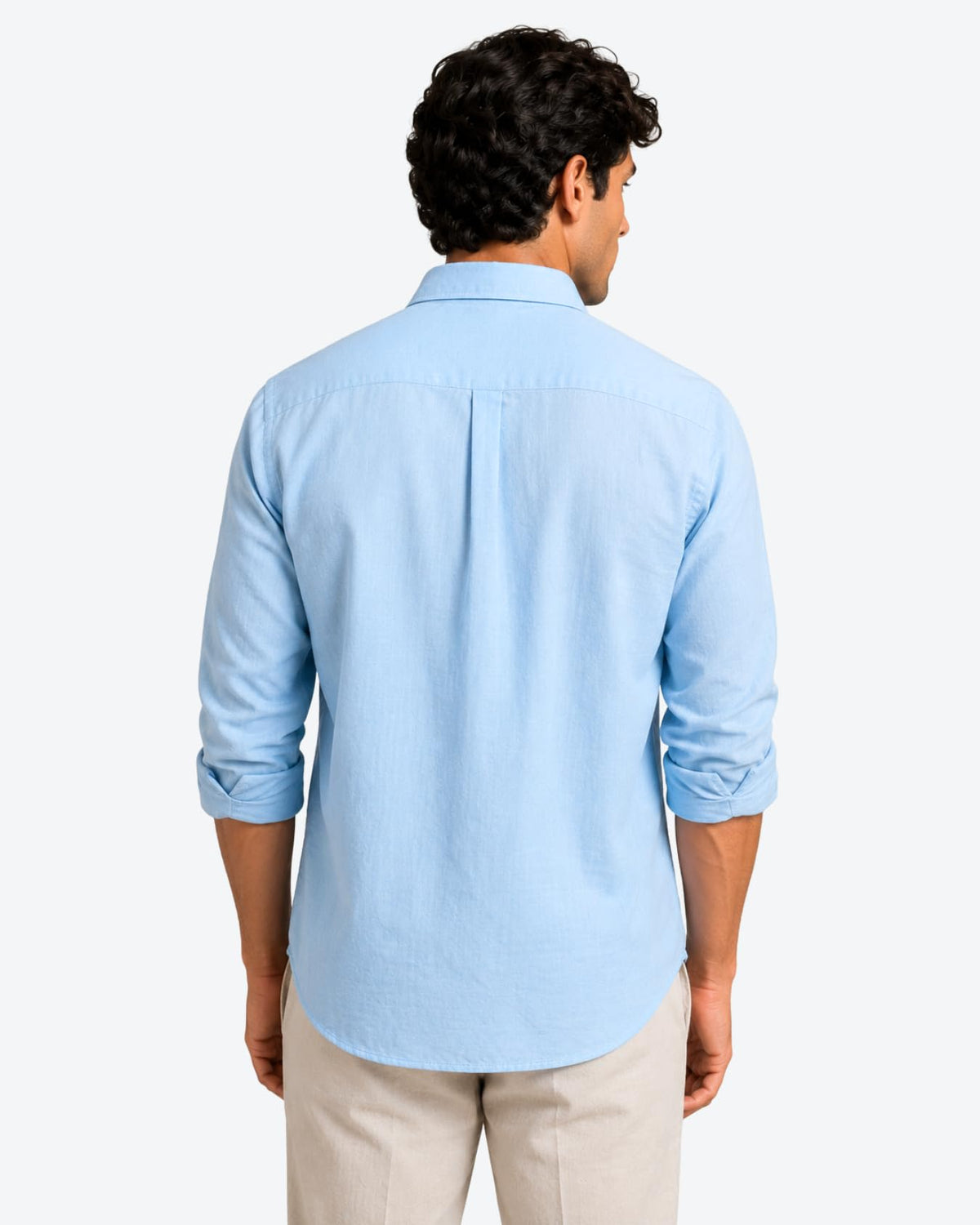 Men's Solid Linen Casual Shirt | Regular Fit | Breathable | Full Sleeve - Achord Store