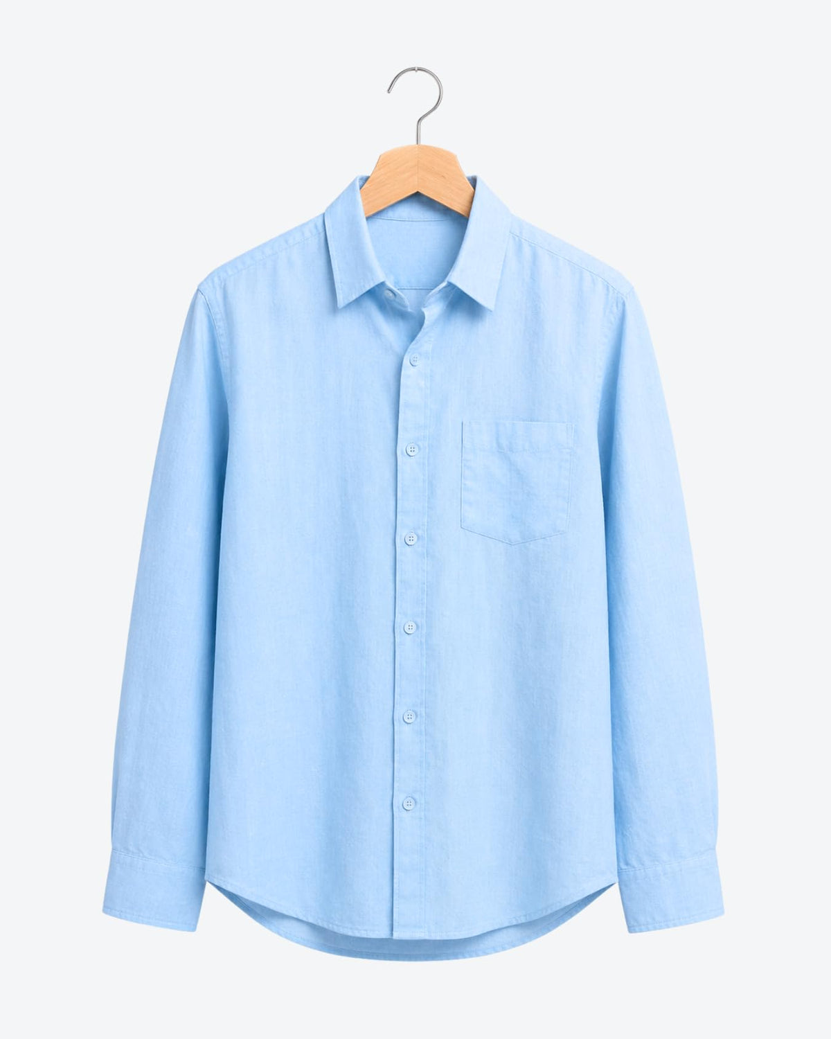 Men's Solid Linen Casual Shirt | Regular Fit | Breathable | Full Sleeve - Achord Store
