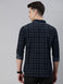 Men Small Checkered Slim Fit Cotton Casual Shirt Achord Store