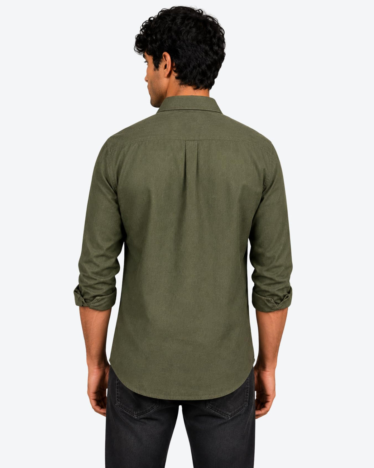Men's Solid Linen Casual Shirt | Regular Fit | Breathable | Full Sleeve - Achord Store