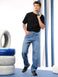 Men's Straight Fit Denim Jeans – Modern Regular Cut with Soft Fabric for Effortless Casual and Smart Look Achord Store