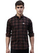 Cotton Checkered Slim Fit Casual Shirt For Men Achord Store