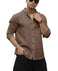 Men's Regular Fit Solid Pattern Laffer Cotton Shirt with Long Sleeve Collared Neck Standard Length and Button Down Closure Type | Mens Casual Shirts | Man's Formal Shirts Achord Store
