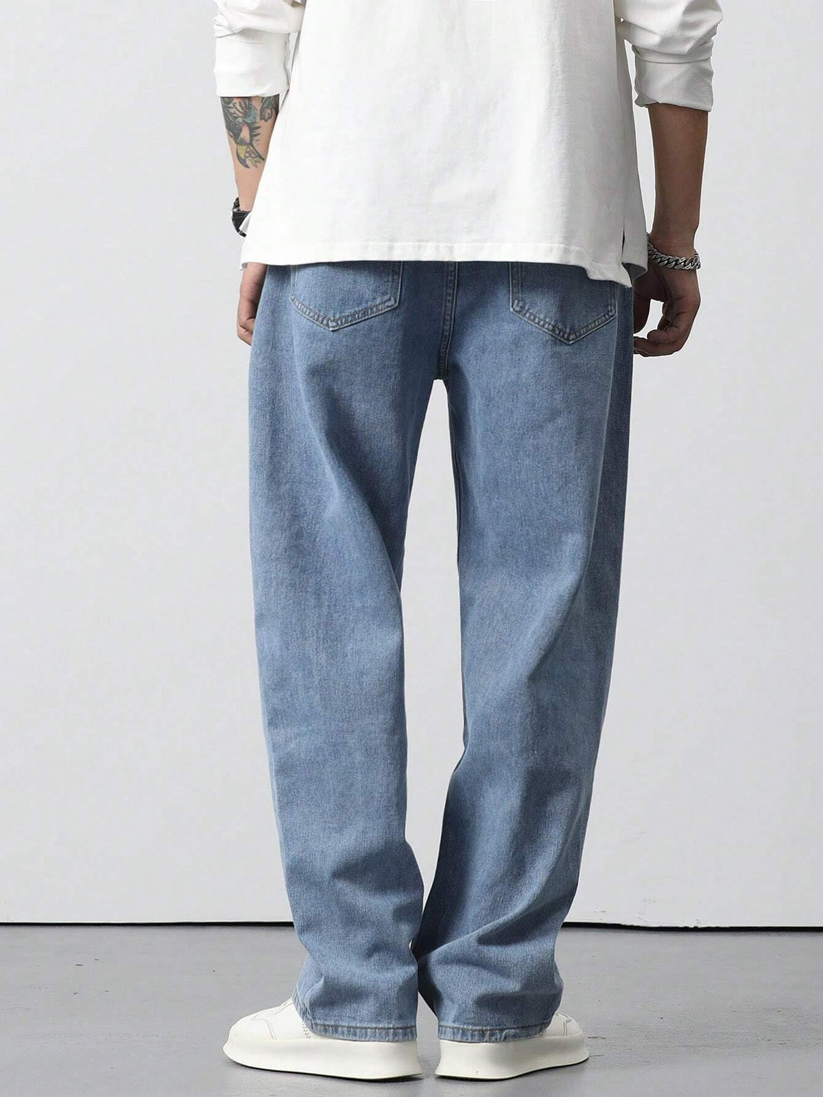 Men Relaxed FIT Denim Jeans | Loose Jeans for Men | Mens Baggy Fit Denim Jeans Pant | MDJ-22 - Achord Store