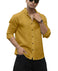 Men's Regular Fit Solid Pattern Laffer Cotton Shirt with Long Sleeve Collared Neck Standard Length and Button Down Closure Type | Mens Casual Shirts | Man's Formal Shirts Achord Store