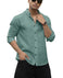 Men's Regular Fit Solid Pattern Laffer Cotton Shirt with Long Sleeve Collared Neck Standard Length and Button Down Closure Type | Mens Casual Shirts | Man's Formal Shirts Achord Store