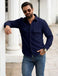 Men's Full Sleeve Casual Striped Shirt - Comfort Fit, Ideal Stylish and Versatile Clothing Achord Store