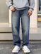 Achord Jeans for Men | Casual Jeans for Men | Loose Fit Denim Streetwear Pants (U-10-17) Achord Store