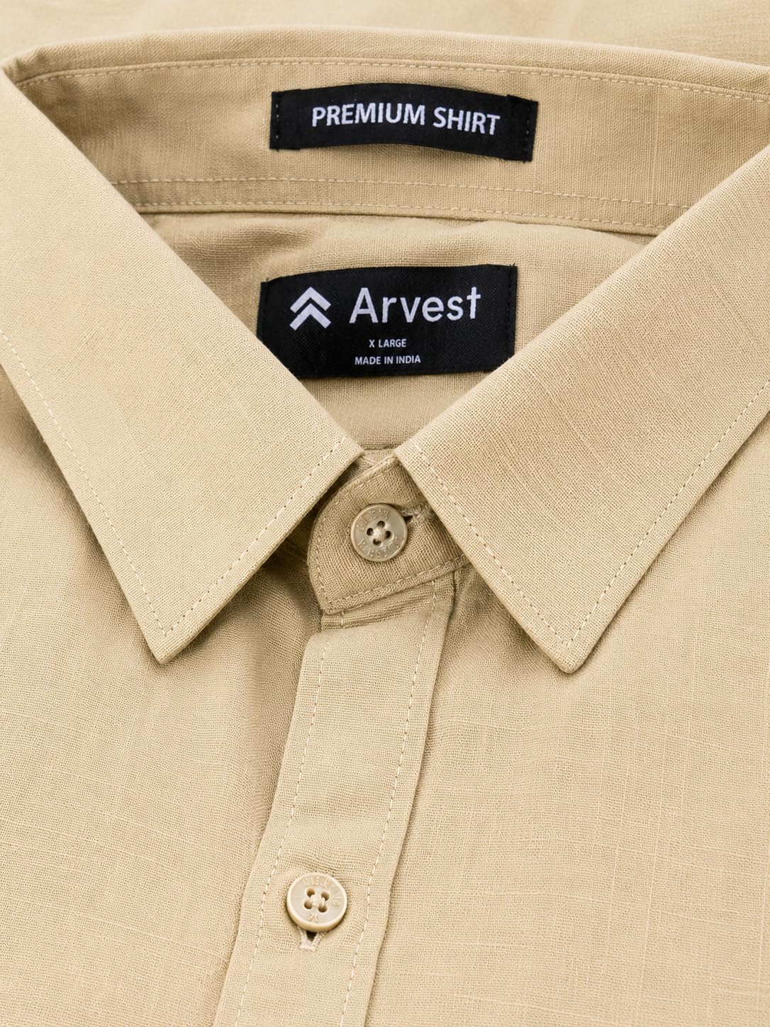 Men's Solid Linen Casual Shirt | Regular Fit | Breathable | Full Sleeve - Achord Store