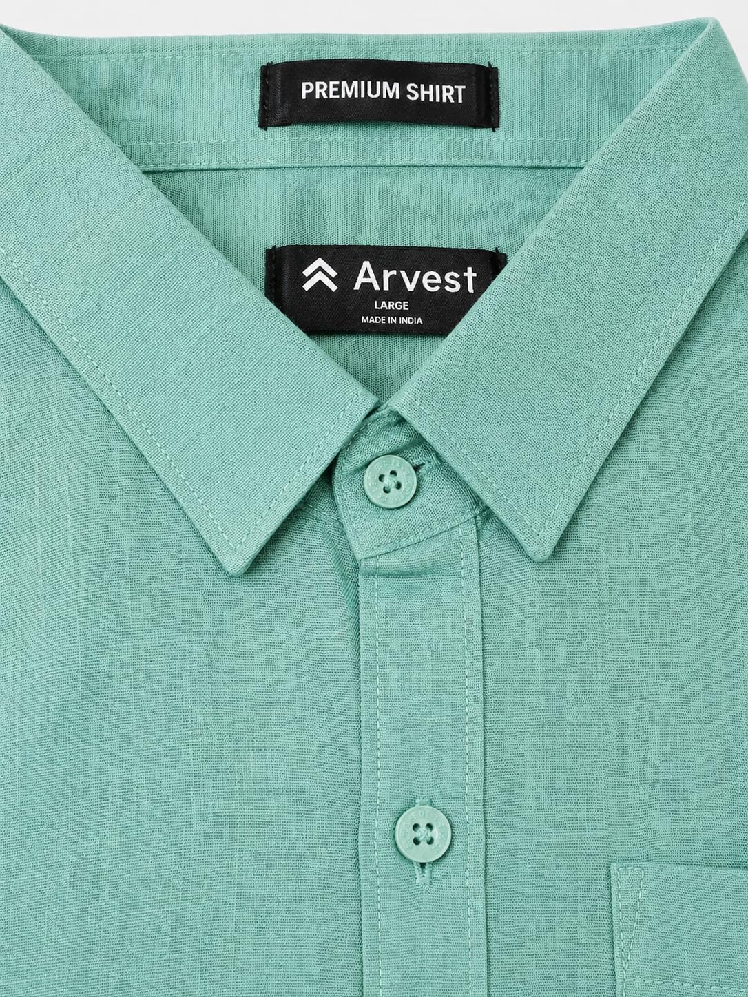 Men's Solid Linen Casual Shirt | Regular Fit | Breathable | Full Sleeve - Achord Store