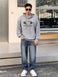 Achord Jeans for Men | Casual Jeans for Men | Loose Fit Denim Streetwear Pants (U-10-17) Achord Store