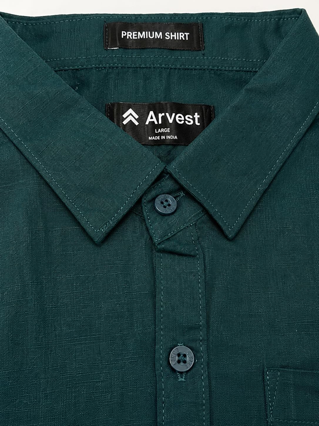 Men's Solid Linen Casual Shirt | Regular Fit | Breathable | Full Sleeve - Achord Store