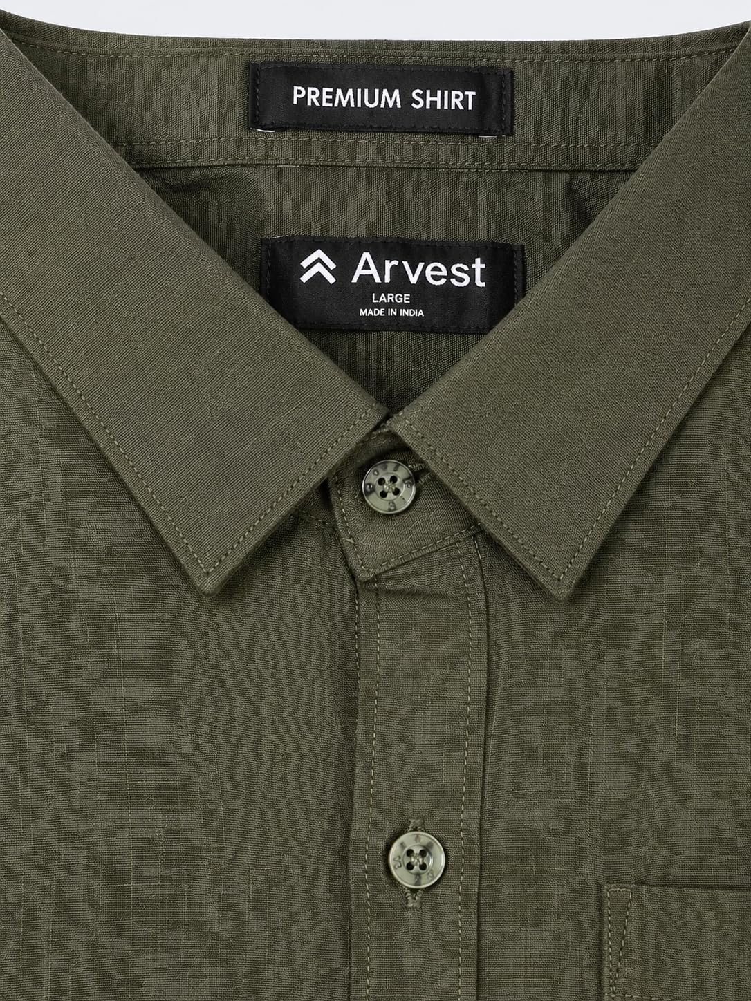 Men's Solid Linen Casual Shirt | Regular Fit | Breathable | Full Sleeve - Achord Store
