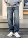 Achord Jeans for Men | Casual Jeans for Men | Loose Fit Denim Streetwear Pants (U-10-17) Achord Store