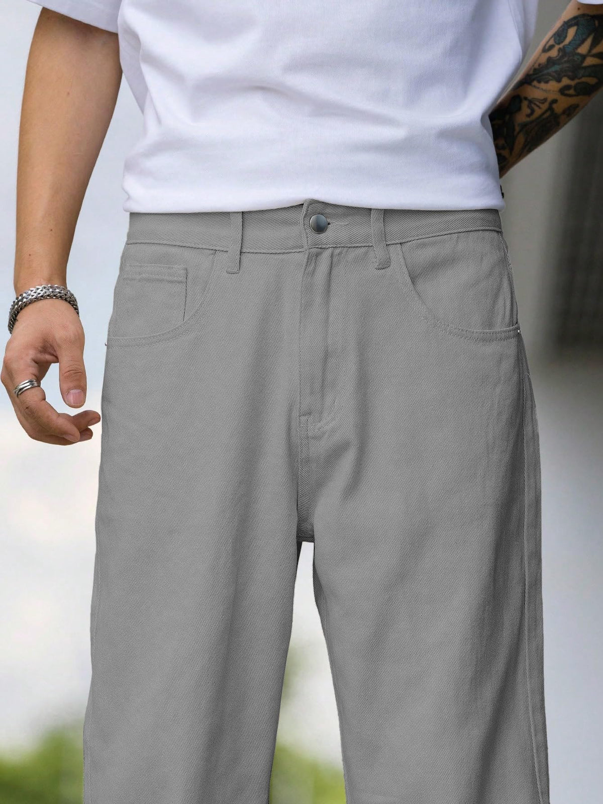 Men Relaxed FIT Denim Jeans | Loose Jeans for Men | Mens Baggy Fit Denim Jeans Pant | MDJ-22 - Achord Store