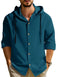 Men's Relax Fit Hooded Shirt || Casual Wear for Men || Full Sleeve Shirts || Stylish Shirt for Men Achord Store